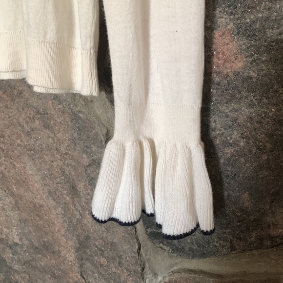 Ivory Frilled Long Sleeve Shirt - Picture 3 of 4